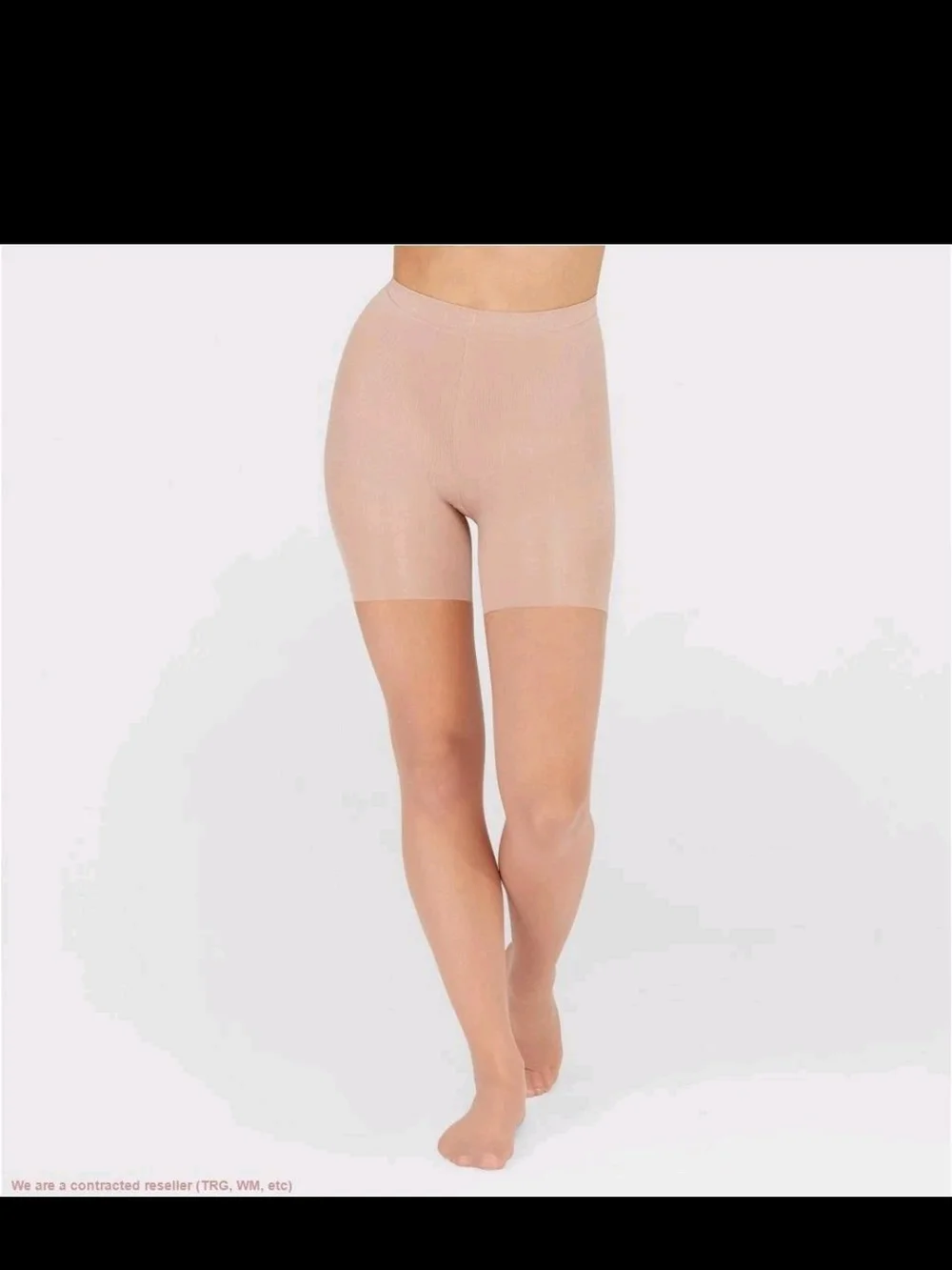 NWT Assets by Spanx Shaping Sheers Size 3 Nude Pantyhose Tights Shapewear